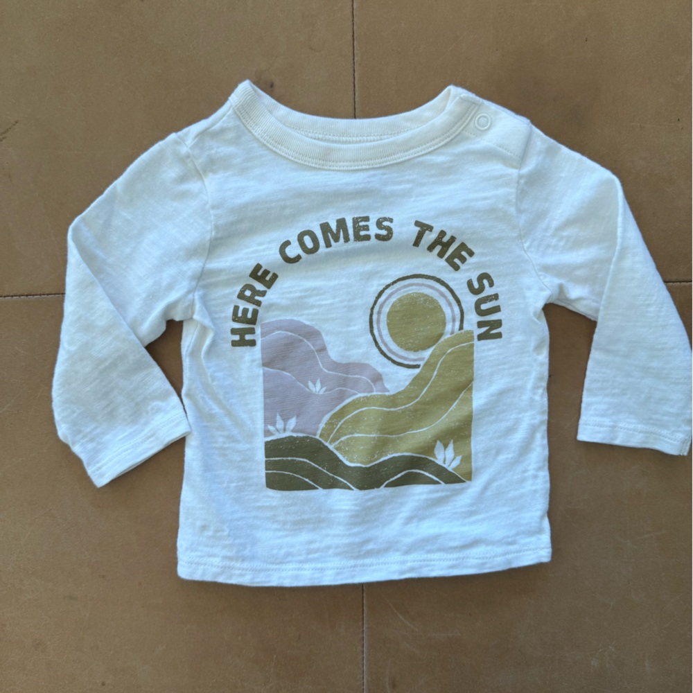 💙$5 FLASH SALE💙 Little Co Organic Cotton Top 3M